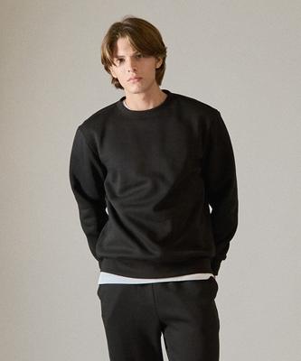 BASIC HOUSE Men'S Brushed Regular Fit Sweatshirt Wyts7101
