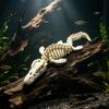 Aquarium Environment Enhancer Dinosaur Skeleton Fish Tank Decoration 3D Printed Dino Bone Decoration Body Model Figurine for Aquarium Landscaping
