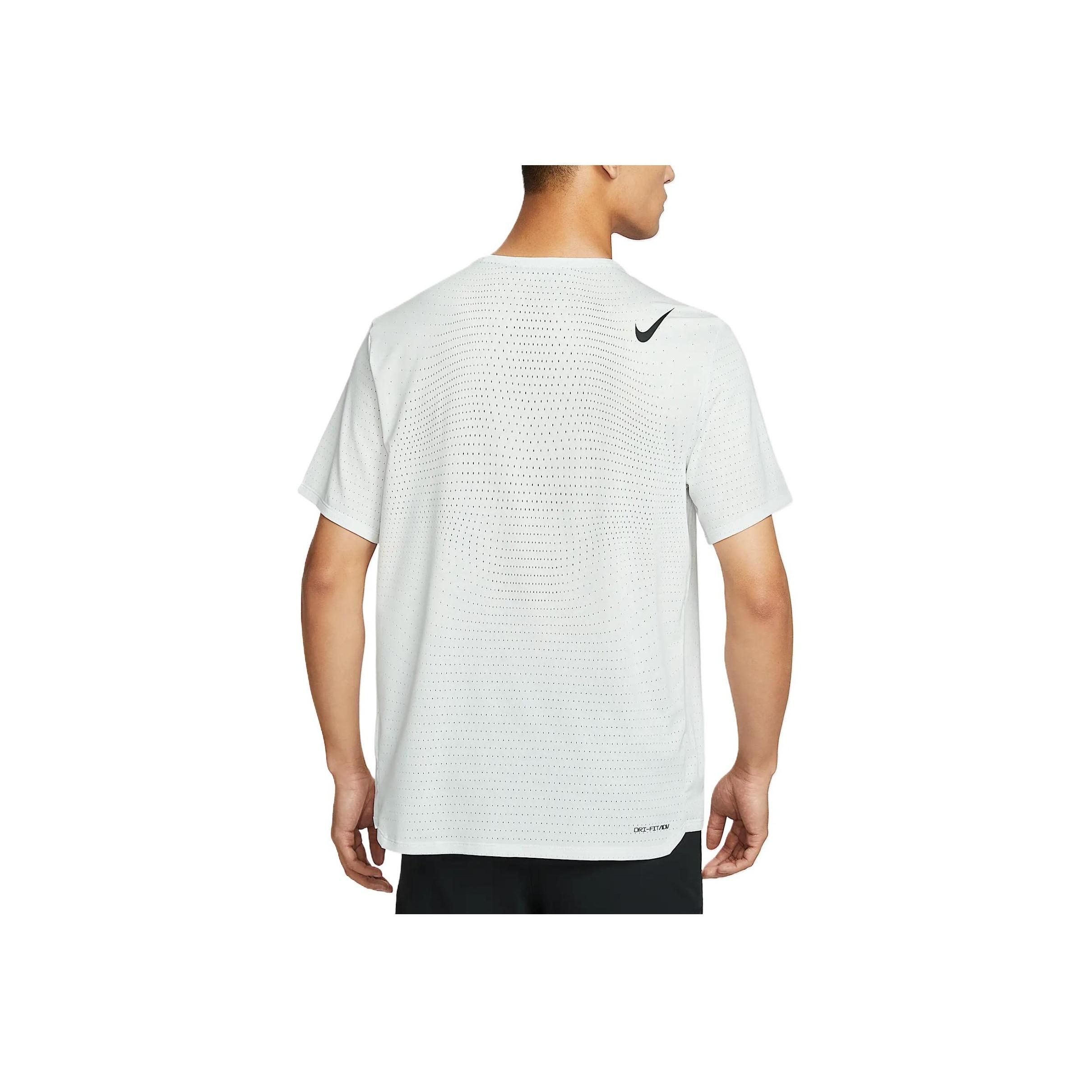 

Nike Aeroswift Dri-Fit Adv Быстросохнущая Удобная Модная Повседневная Футболка с Коротким Рукавом Мужская Топы Горно-Белый HJ3378-121 M