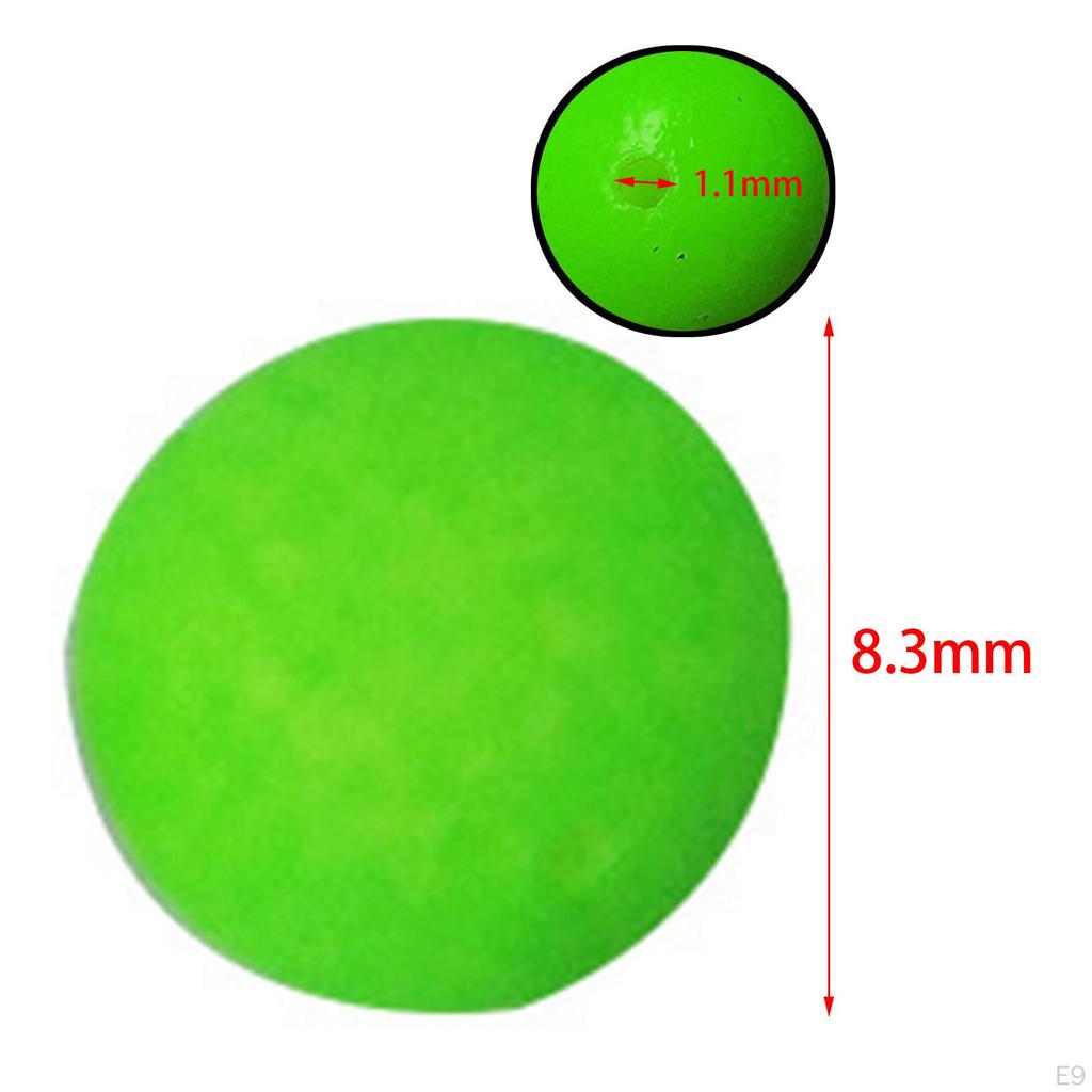 100 Indicators Ball Float Fly Fishing Buoy Bobbers Foam Buoyancy Strike Indicator