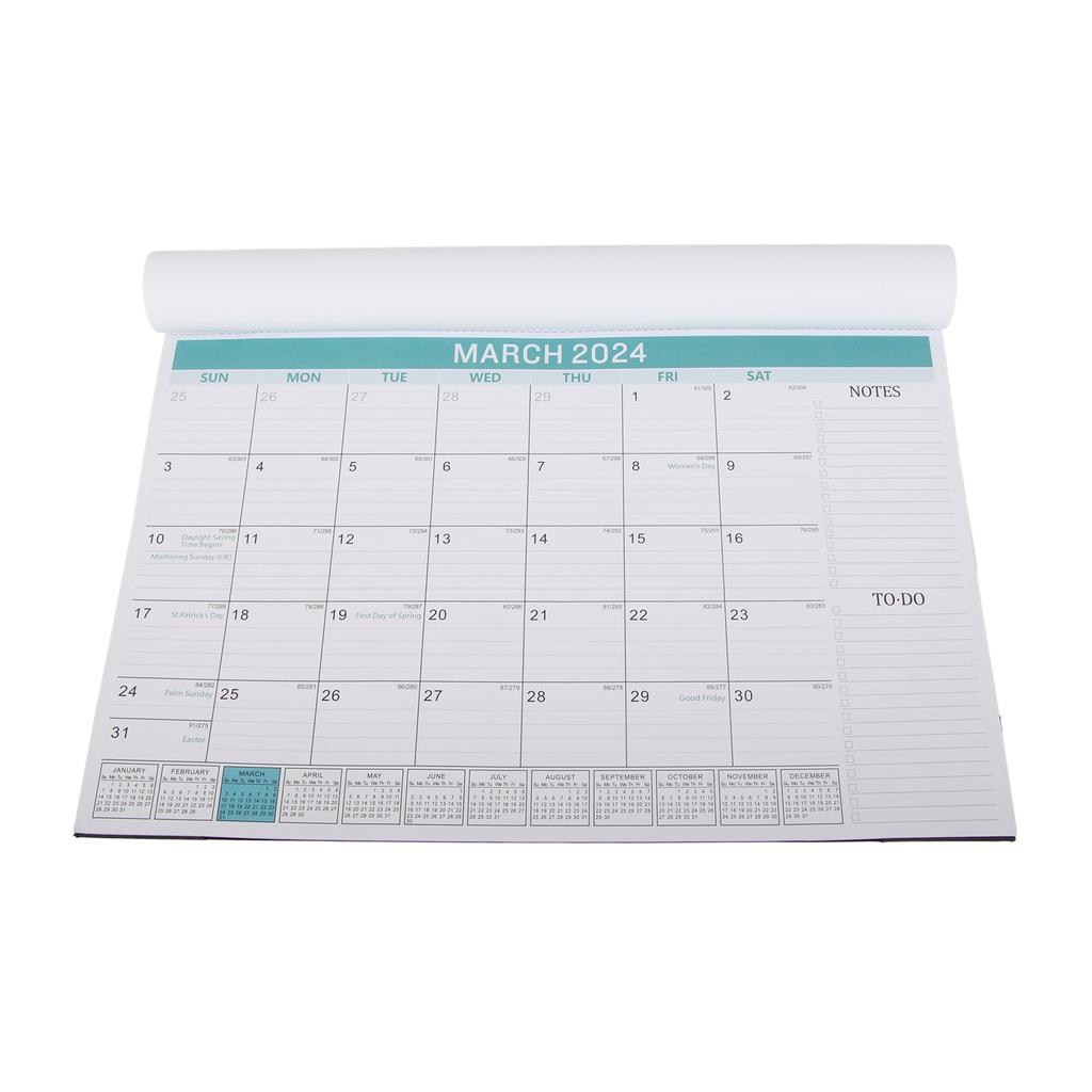 2024.01‑2025.06 Holiday Schedule Calendar 365 Countdown Creative Wall Office Desk Calendar