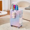 2025 Gradient Color Suitcase: Unisex Travel Trolley with Combination Lock, Available In 20, 24, or 26 Inch Sizes