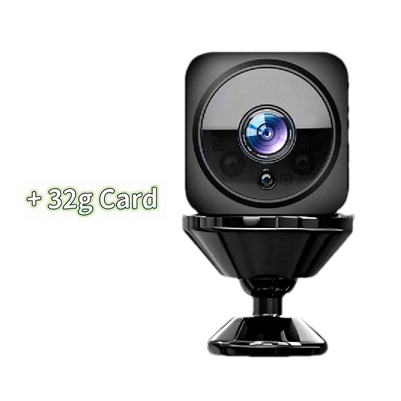 Yüksek Çözünürlüklü Ev Sesli İnterkom Kamerası İç Mekan Güvenlik Monitörü Ağ Wifi Kamerası