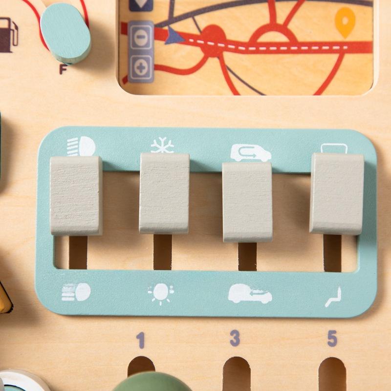 Montessori Early Learning Simulated Steering Wheel Toy