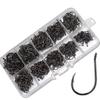 High-Strength Iseama Fishing Hooks 500Pcs 3-12# Hole Design Outdoor Fishing Accessories
