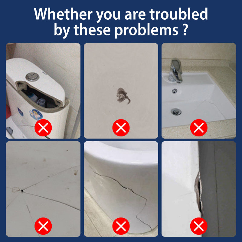 Zestaw 100g Past do Naprawy Pęknięć Płytek Ceramicznych Środek do Naprawy Płytek Marmurowych Uniwersalny Krem do Naprawy Płytek Podłogowych do wypełniania dziur i pęknięć