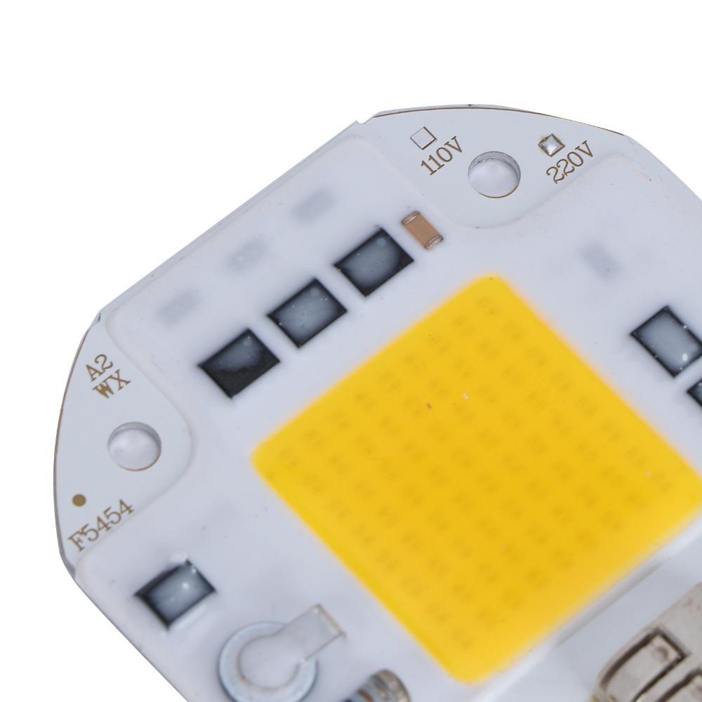 2pcs 50W COB Spotlight Bulb AC220V Integrated Chip Light Source COB LED Bulb  For Traffic Lighting