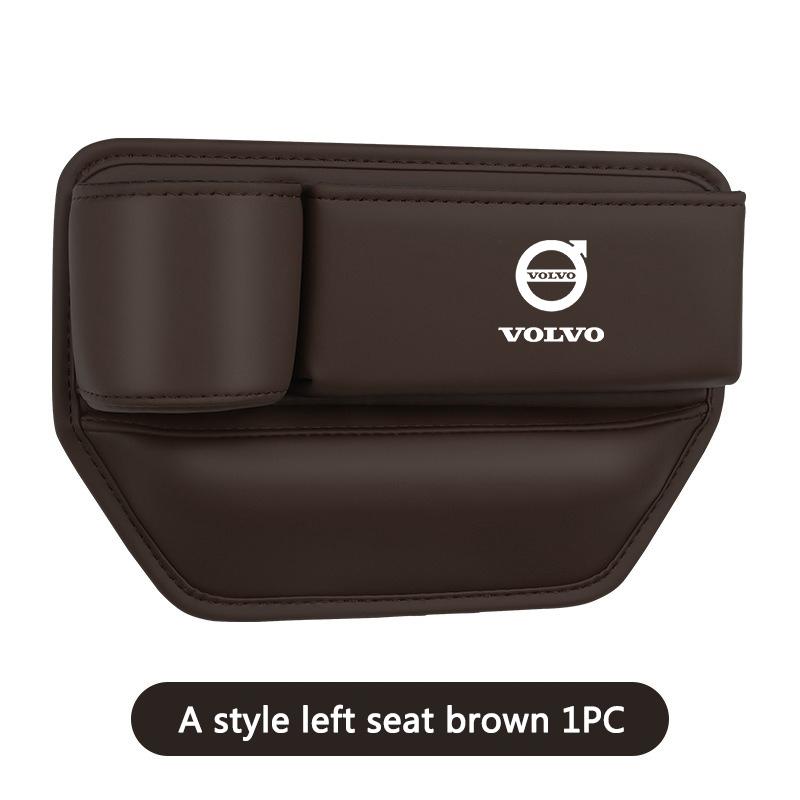 Autositz-Spalt Leder Aufbewahrungsbox Becherhalter Handyhalterung Für Volvo RDesign XC90 XC60 S60 V40 XC40 V60 V50 S40 XC70 C30 C70 C40 S70
