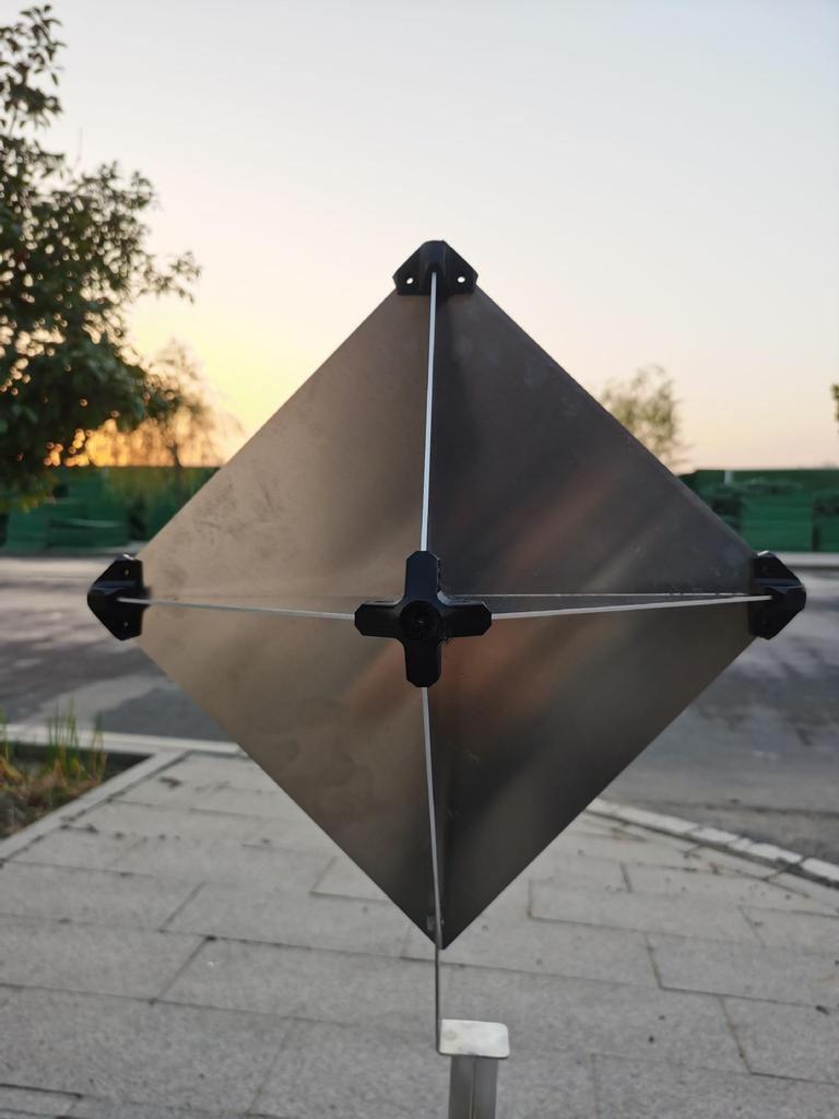 Aluminum Marine Radar Reflector for Lifeboat/Raft - 12" & 18" Corner Reflector