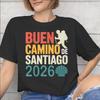 Men Women Camino de Santiago 2026 T Shirt Cotton Graphic Printed TShirt Clothing Outfits