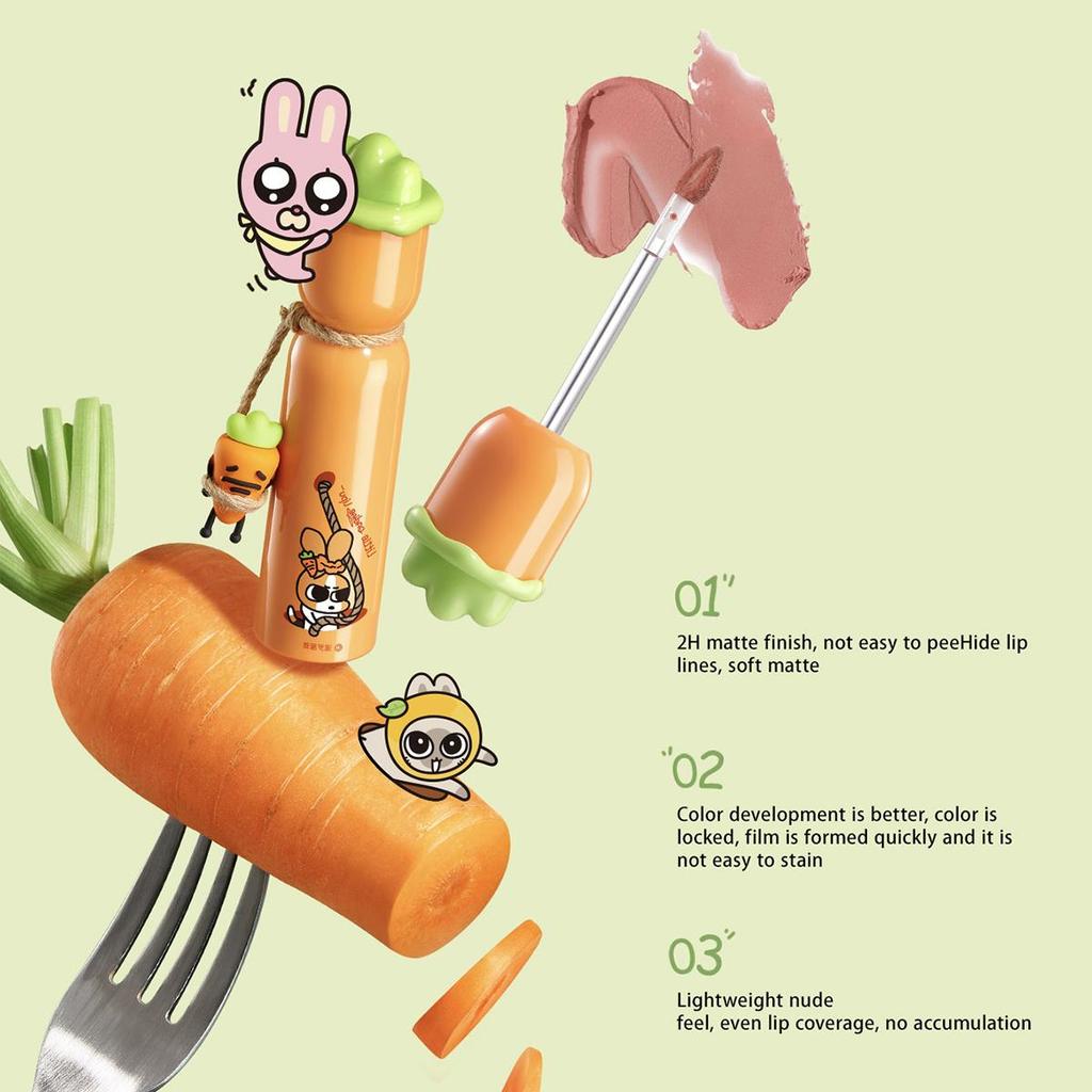 Little ONDINE ESSENCE VELVET LIP CREAM 2.4g/0.08oz (6 Color Options)