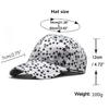 Hat Female Full Screen Star Print Baseball Cap Spring Spring Couple Outdoor Leisure Shade Cap Male
