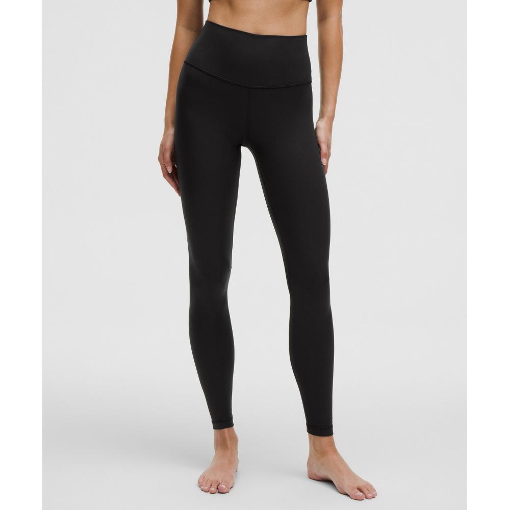 

Lululemon Align High Rise Pant 28 Shimmer Luxe Shine Foil Print Black 2