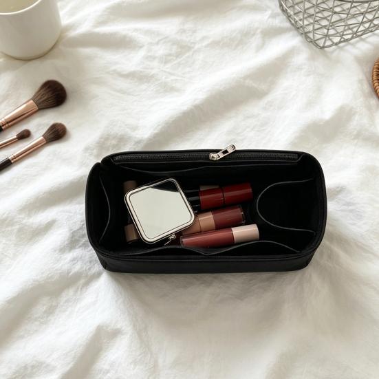 Soft Purse Organizer Insert for Handbags Multi-Pocket Felt Bag Liner Lightweight Protector for Backpacks