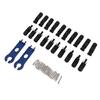 Solar Connectors with 10 Pairs Male Female Plug Spanners Waterproof Flame Retardant Solar Panel