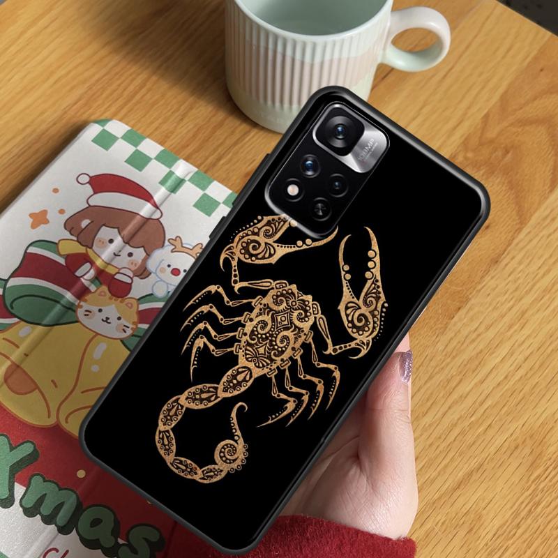 Zodiac Signs Case For Xiaomi Redmi Note 13 Pro 14 12 11 10 15 Pro Plus Redmi 15 C 13 10C 12C 13C 14C Cover