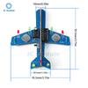 Kit Elettronico Fai da Te Luce a LED Flusso Modello di Aeroplano Kit di Saldatura Elettronica Pratica Kit di Assemblaggio Scienza Elettronica