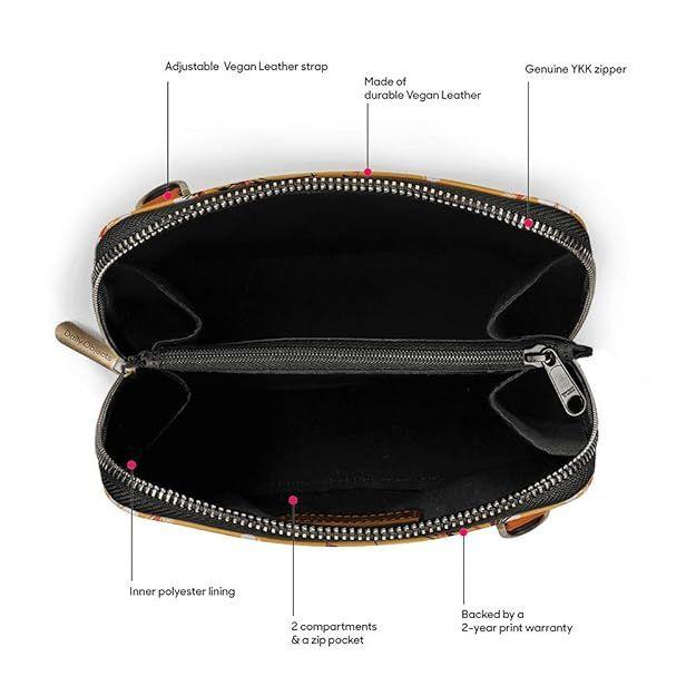 Сумка через плечо-трапеция для девочек и женщин | Изготовлено из прочного материала — фото 6