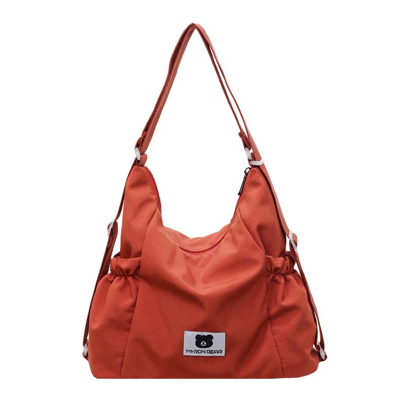 

Nylon Lightweight Shoulder Bag Women s Commuter Multi-function Crossbody Bag оранжевый