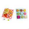 Early Learning Wooden Toys Set, Realistic Educational Kitchen Toy for Kids, Children's