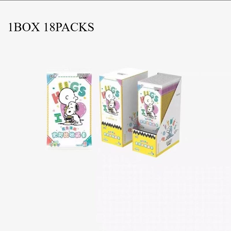 Official Genuine New Anime Snoopy Peanut Comics Miracle Collection World Travel Card Collection Series