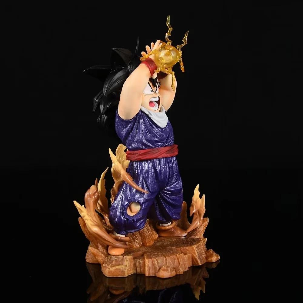 18cmAnime Dragon Ball Son Gohan Figurine Pvc Statue enfant fils en col re figurines d action mod le colle Round Sensory Durable Bouncy Elastic