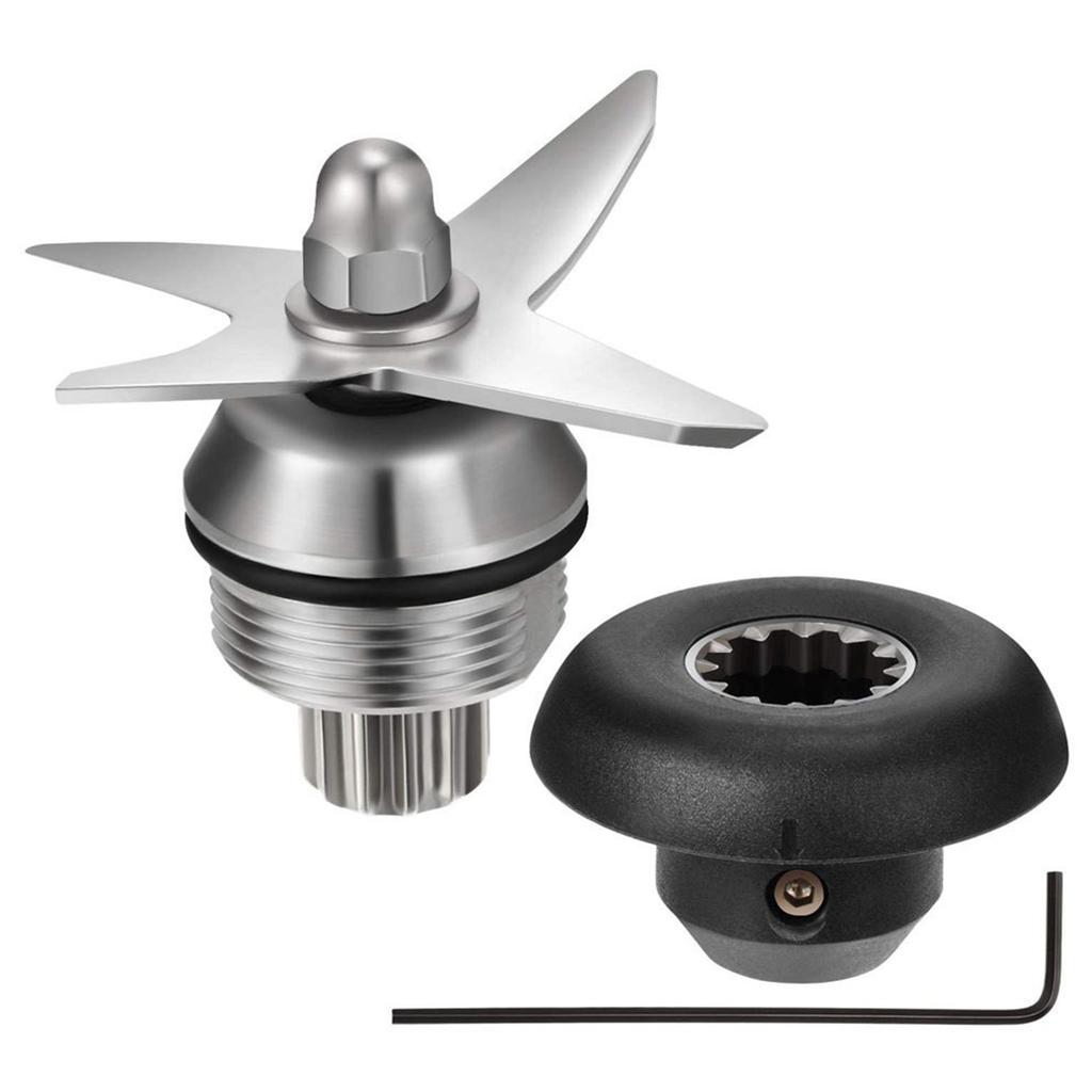 Wet Blade Assembly with Wrench Drive Socket Replacement Suitable for 5200 Juicer Blender Kitchen Restaurants Accessories