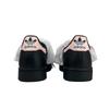 adidas Originals Superstar 2 Lace Sweetheart Abrasion Resistant Breathable Low Top Skateboard Shoes Women's Black Pink JI0079(Team1090-)