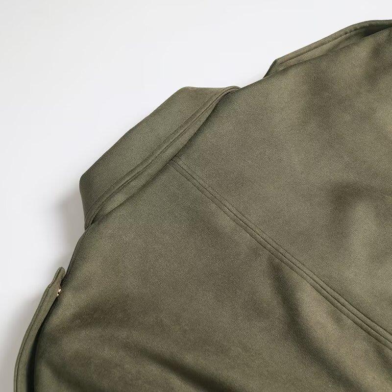 Women S Fleece Long Sleeve Pilot Jacket Coat