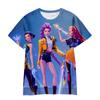 Children's KPop Demon Hunters Graphic T-Shirt In Soft Fabric