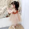 Summer Baby Girl Dress Cute Sleeveless Mesh Princess Dress Toddler Girl Birthday Clothes