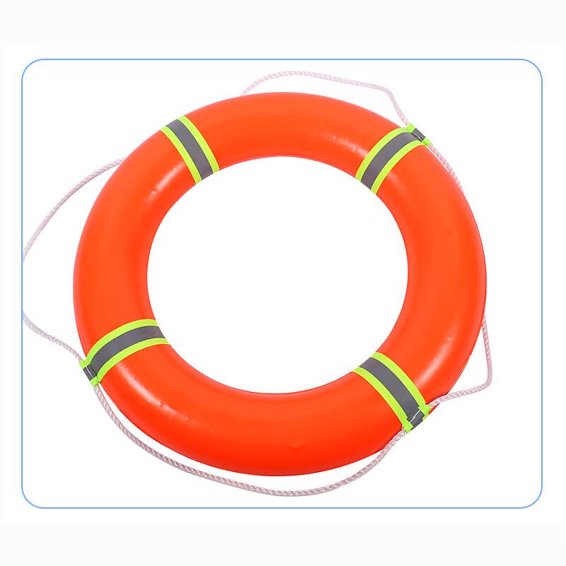 OLOMM Solid Foam Lifebuoy for Swimming Adult Large (70cm Outer Diameter)