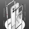 For Honor Win RT Case Thin Aluminum Alloy Metal Transparent Heat Dissipation Magnetic Back Case Cover