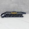 [Pre-Owned] 30 Montaigne Oblique Embroidered Monogram Flap Adjustable Shoulder Strap Montaigne Box Bag Leather Details Large - Excellent #MTXZH9