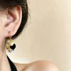 Korean Niche Geometric Sequined Earrings, High-end Sense, Simple and Cold Wind Earrings, Personalized Fashion, Light Luxury Earrings, Women