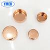 YMER Red Copper Pipe Cap for Refrigeration and Air Conditioning, Welded Sealing Cap, 10-108mm.