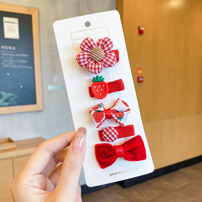 Adorable No-Damage Hair Clips for Baby Girls