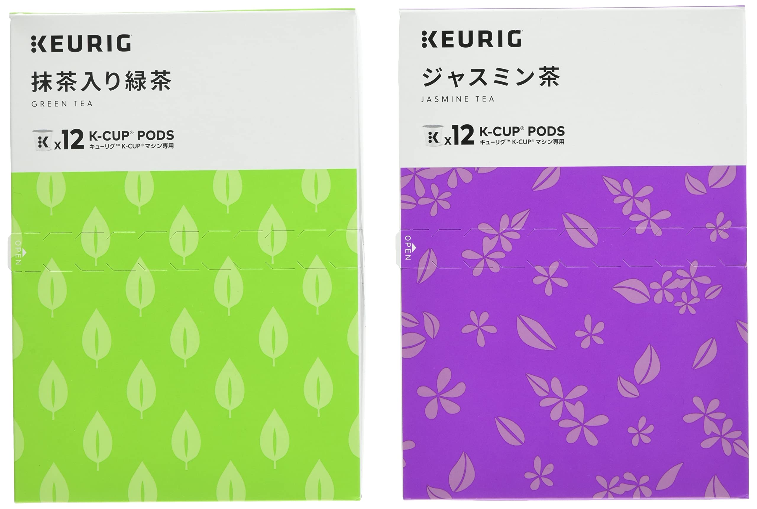 

green tea jasmine tea 2 types set [Set product] K-Cup &