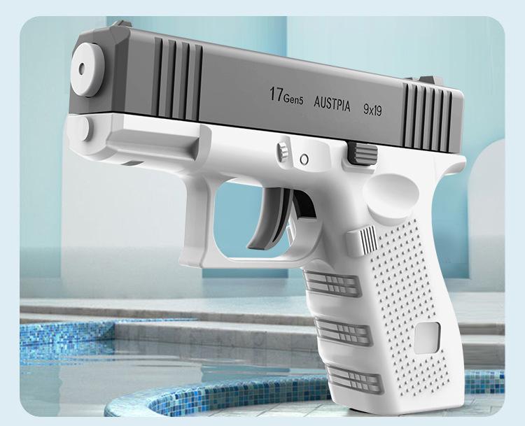 Kids Cool No Manual Loading Required Water Guns Squirt Water Blaster Toy Without Charge Summer Swimming Pool Beach Fighting Play