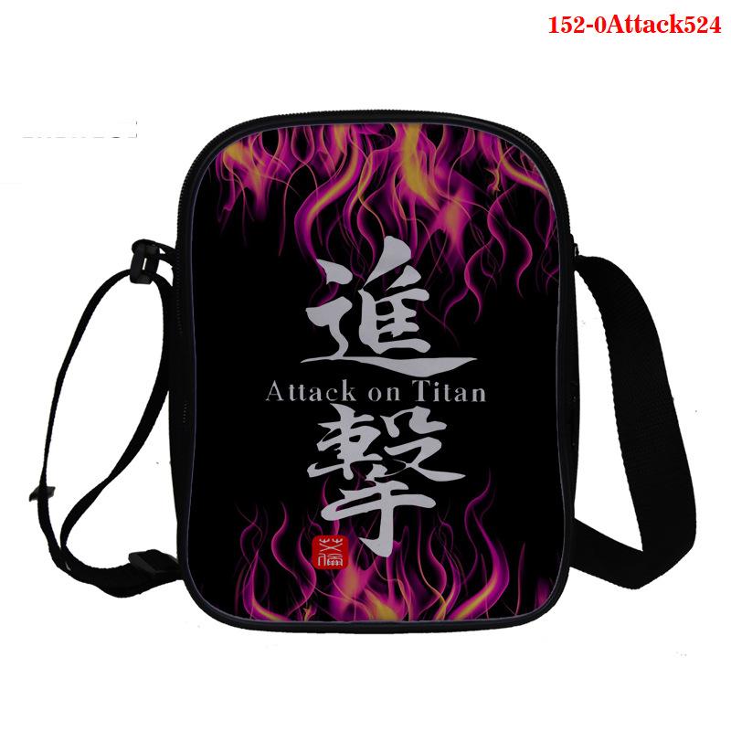 Attack On Giant Peripheral Digital 3D Printed Backpack Student School Bag Full Color Bag Double Shoulder Bag