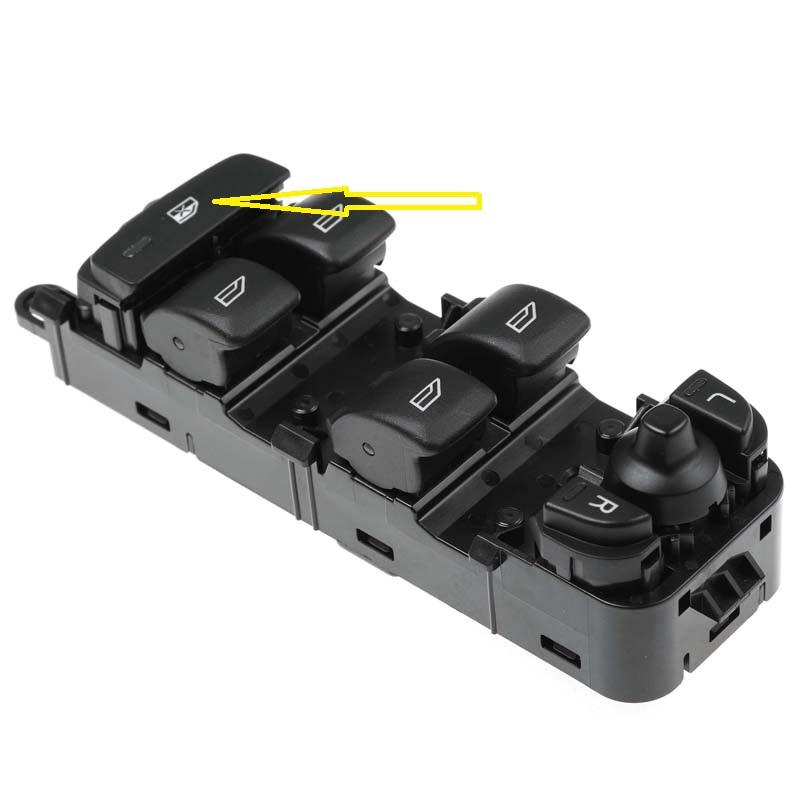 31334345 Electric Power Window Main Switch Car 31334348 31376495 31453232 For Volvo V60 S60 2011-2013 XC60 2009-2013