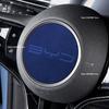 Für BYD Atto 1 3 Dolphin Yuan Plus 2023 Auto Lenkrad Mittelaufkleber Wildleder Lederbezug Auto Zubehör