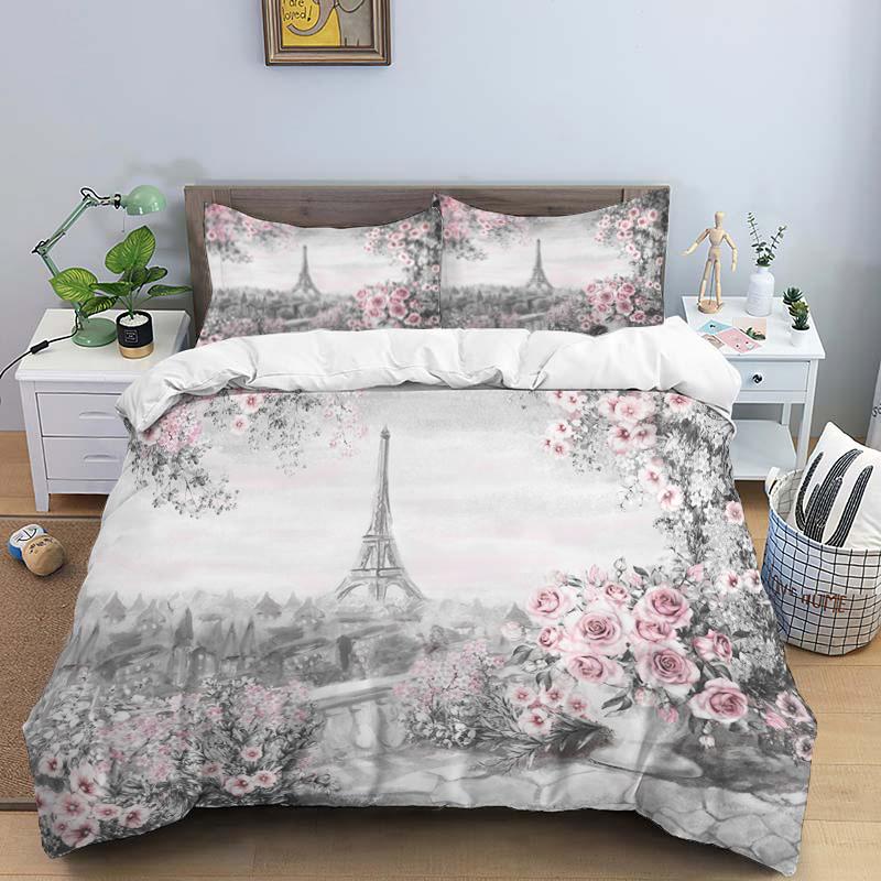 HD Printed Bedding Set Boys and Girls Bed Twin Duvet Pillow Case Bedding Set King Size Bedding Set