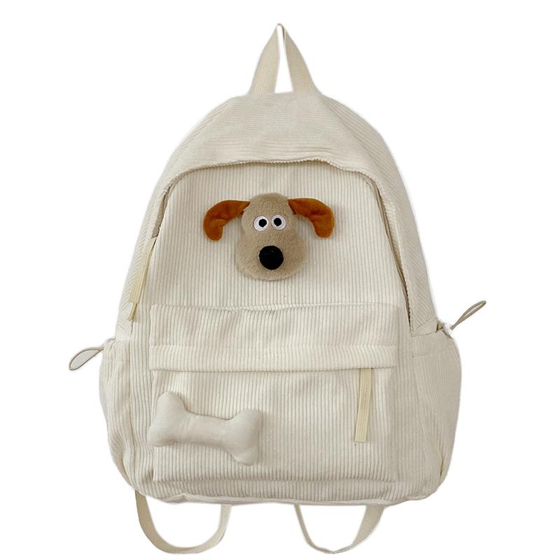 Batoh Female Cartoon Puppy Girl Schoolbag Travel Backpack