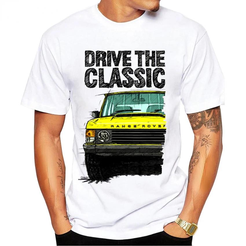 2025 new model Mens Short Sleeve TShirt Classic OffRoad Racing Shirt Car Design Harajuku White Casual Summer Casual Fashion T