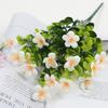 Artificial Flowers Bunch UV Resistant Artificial Plants Outdoor Faux Flowers