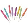 8Pcs 0.8mm-20mm Crochet Hooks Set As Shown In The Picture 0.8mm-20mm  for DIY Yarn Weaving Tools