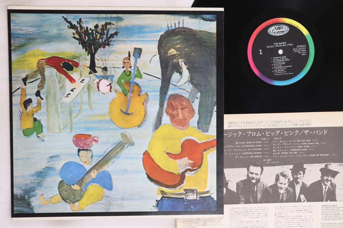 

LP Record BAND - Music From Big Pink ECS50101 CAPITOL 1983 Japan Rock Used