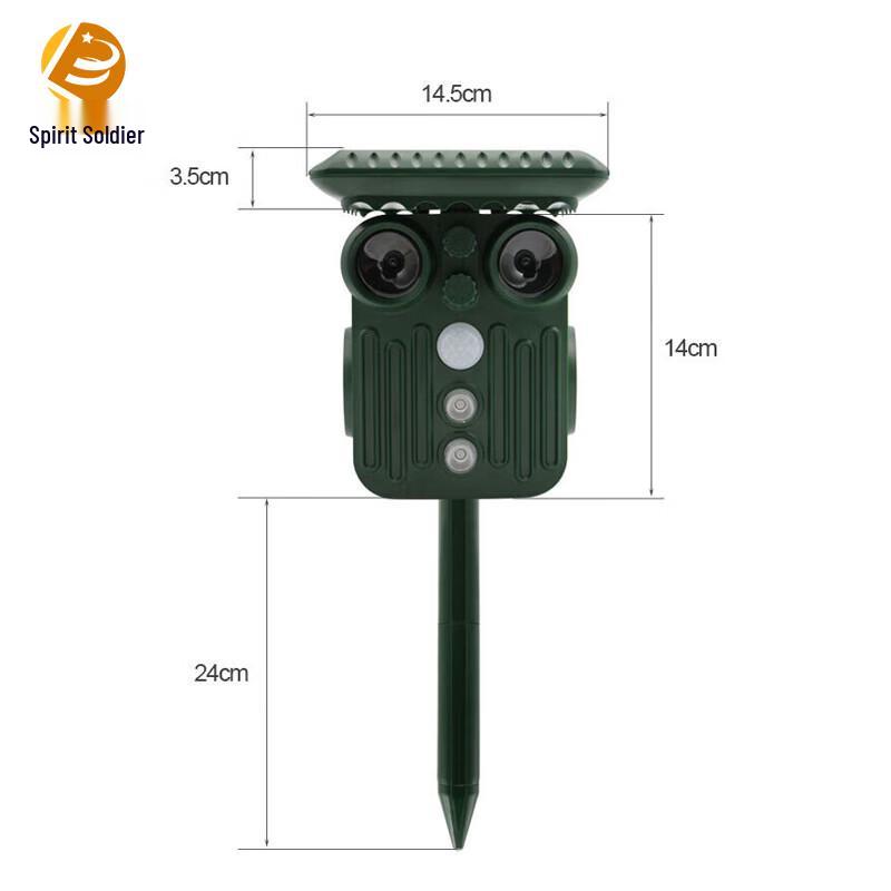 Solar Ultrasonic Outdoor Animal Repeller