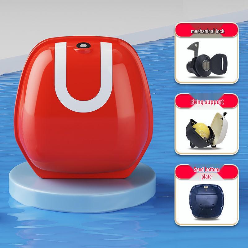 Rear Trunk Storage Box for Yadea DQ6S, Aima Vava, Tailing, and Xiaoniu Electric Scooters